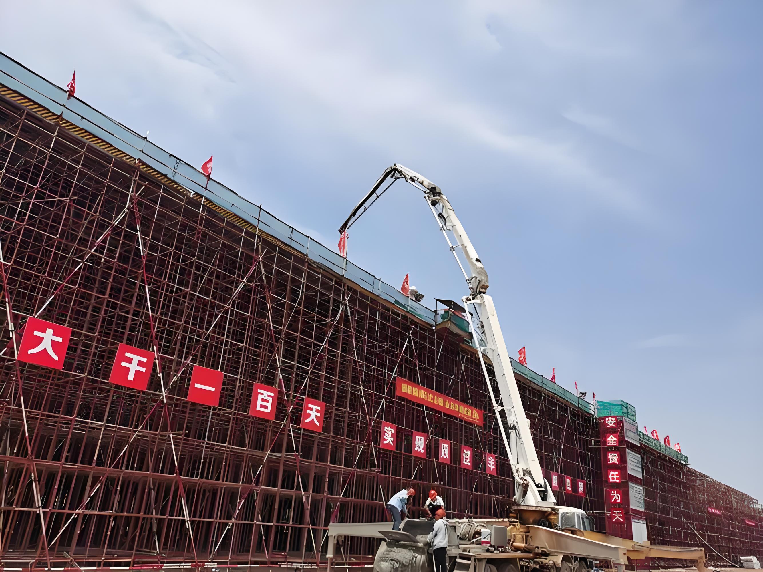 混凝土輸送設備在鐵路施工中的五個作用