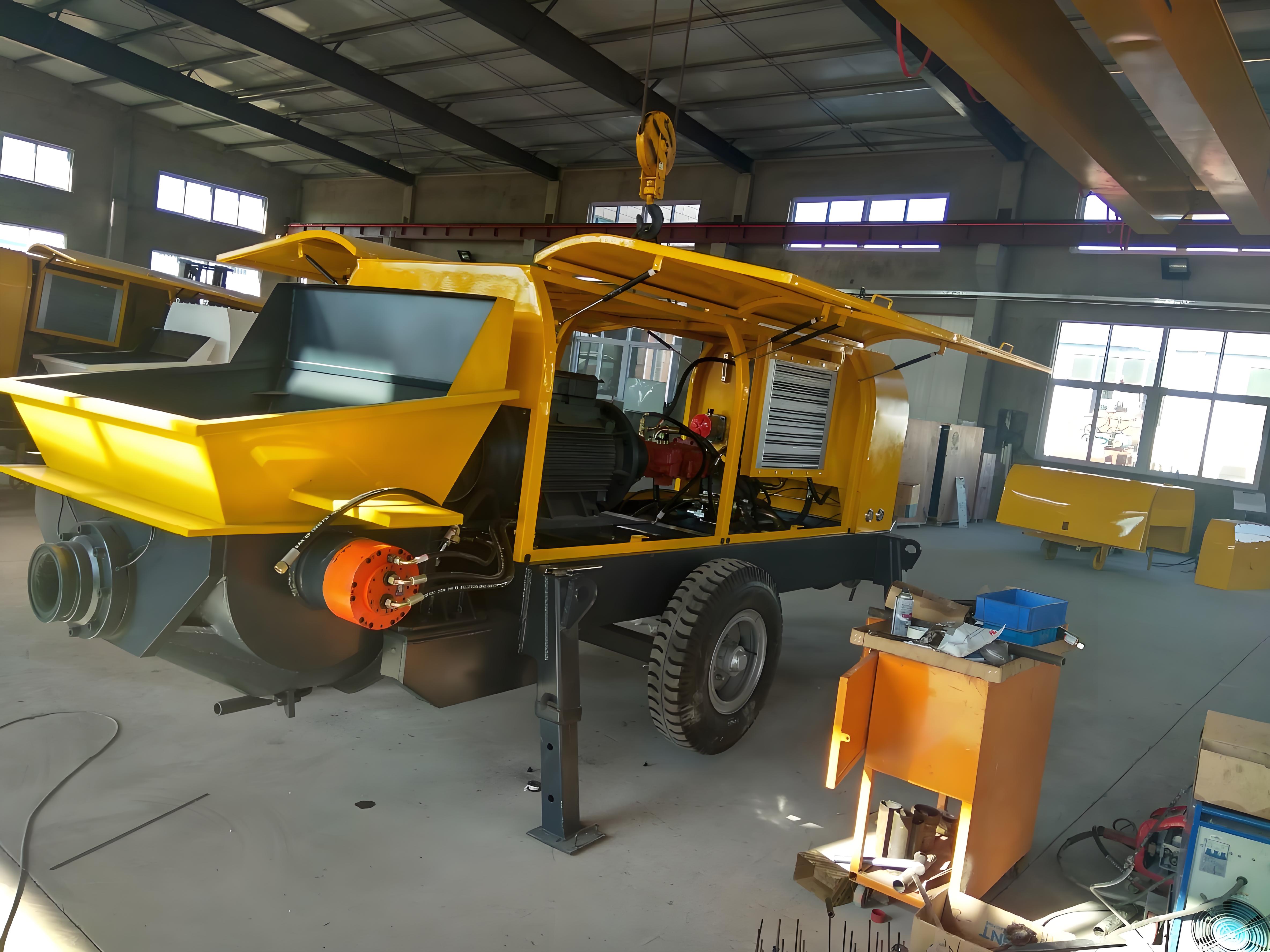 湖南宇山重工帶你了解混凝土輸送泵電機(jī)參數(shù)